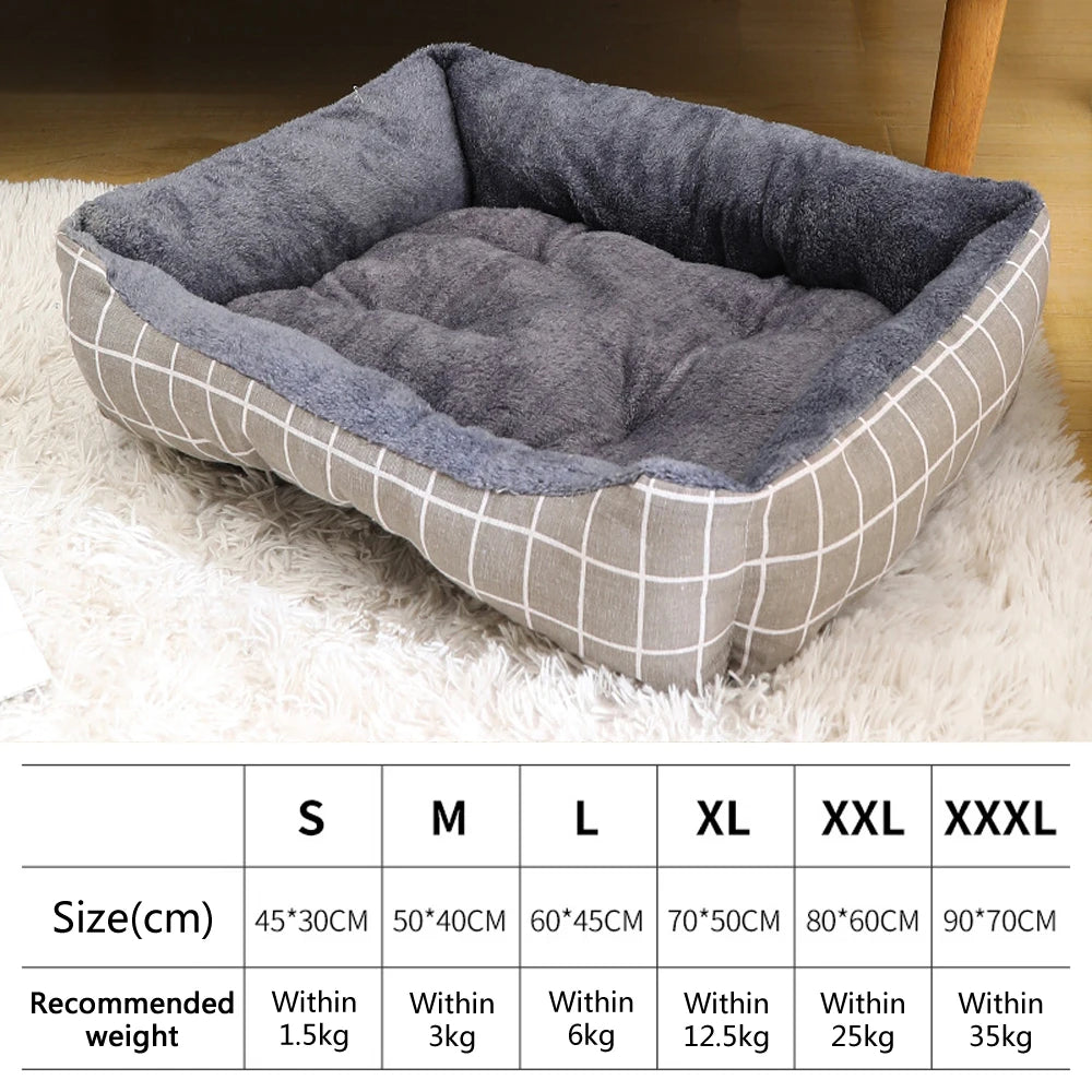 Large Warm Dog Bed & Cat Sofa